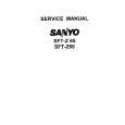 SANYO SFT-Z66 Service Manual