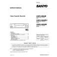 SANYO VHR-H900E Service Manual