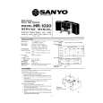 SANYO MR1020 Service Manual