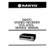 SANYO DCX4000L Service Manual
