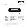 SANYO VHR291E Service Manual