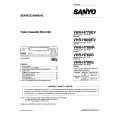 SANYO VHR-780G Service Manual