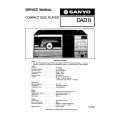 SANYO DAD8 Service Manual