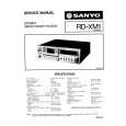 SANYO RD-XM1 EUROPE Service Manual