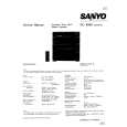 SANYO DCX900 Service Manual