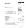 SANYO VHR276E Service Manual