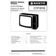SANYO CTP6118 Service Manual