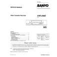 SANYO VHR296E Service Manual