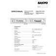 SANYO FXD775RDS Service Manual