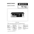 SANYO RD400 Service Manual