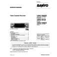 SANYO VHR748EV Service Manual