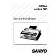 SANYO SANFAX200 Service Manual