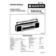 SANYO MS450L Service Manual