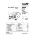 SANYO PLC9000E Service Manual
