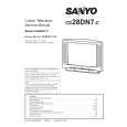 SANYO CE28DN7C Service Manual