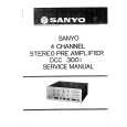 SANYO DCC3001 Service Manual