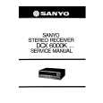 SANYO DCX 6000K Service Manual