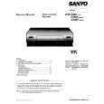 SANYO VHR335IR Service Manual