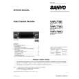 SANYO VHR778G Service Manual