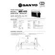 SANYO MR-410 Service Manual